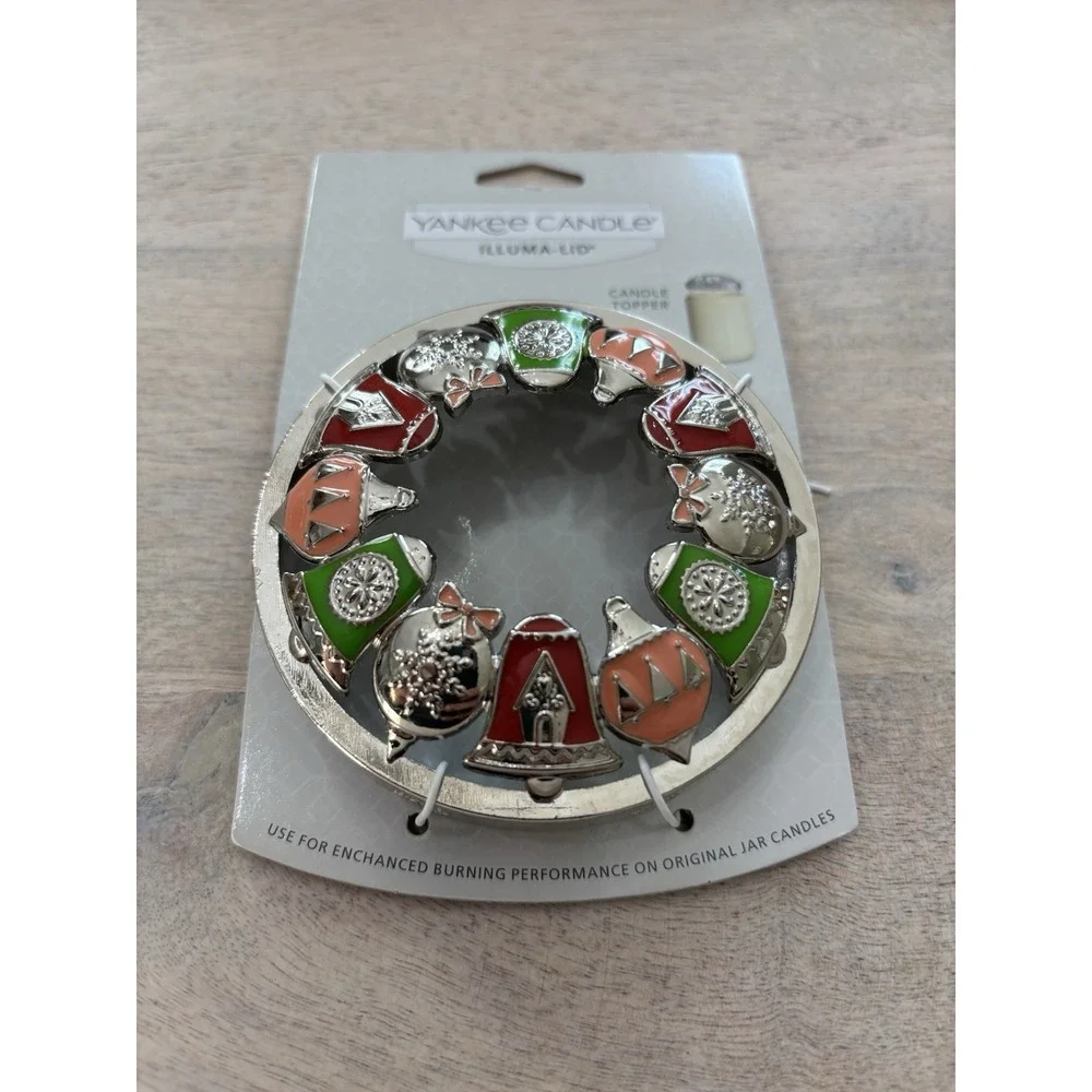 Yankee Candle Winter‎ Christmas Illuma Lid Ornaments New